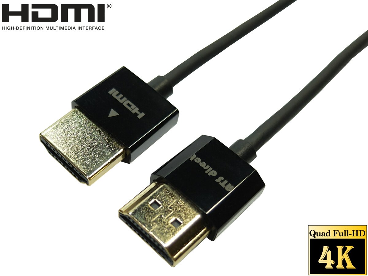 Amazon | ATS direct HDMIケーブル 1.5m スーパースリム (ケーブル径